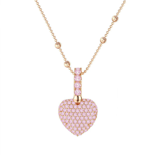 Heart Pendant Chain Necklace