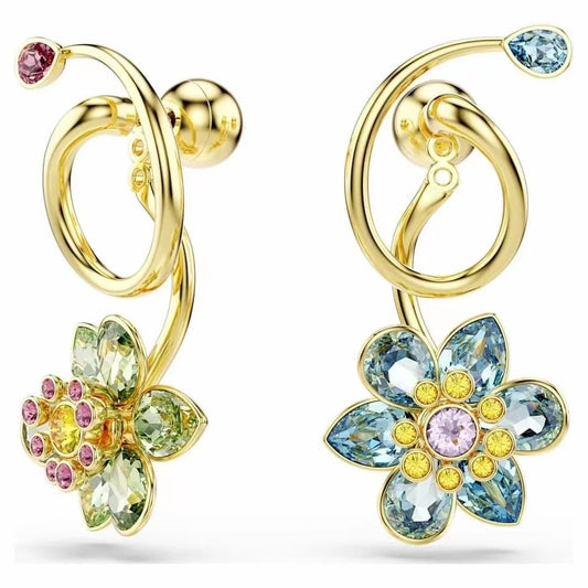 Double-Sided Sweet Floral Earrings