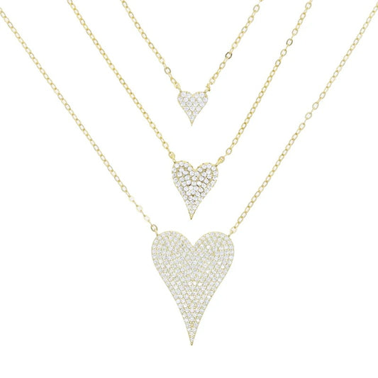 Heart Pendant Necklace for Women