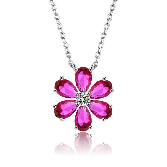 Flower Pendant Necklace